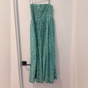 Coco Shop Green Floral Dress